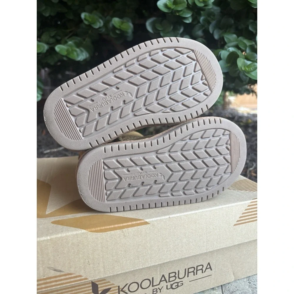 ⭐️Koolaburra by UGG Victoria Short Boots⭐️Youth Girl's Size 9⭐️Chestnut Brown⭐️